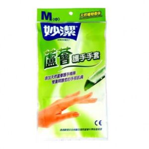 妙潔 蘆薈手套M-1雙